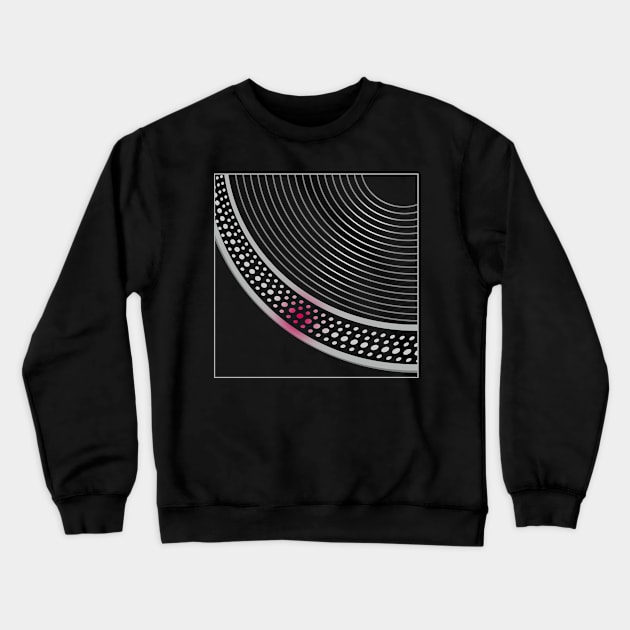 DJ 1210 Turntable Crewneck Sweatshirt by McNutt